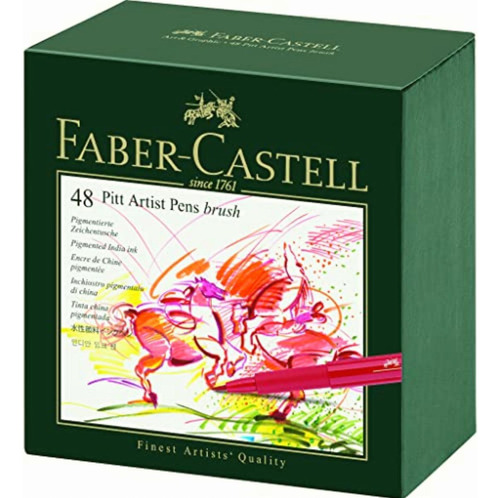 Marcadores Faber Castell Pitt Artist Pen X 48