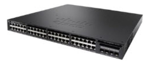 Switch Cisco Poe + L3 Ws-c3650-48fq-s 3650-48fq 4x 10g Sfp+