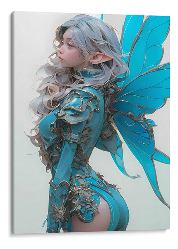 Canvas Lab Cuadro Hada Turquesa 45x60, Delavegagaming