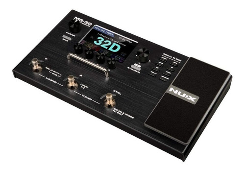 Imagen 3 de 4 de Pedal de efecto NUX Versatile Modeler MG-30 negro