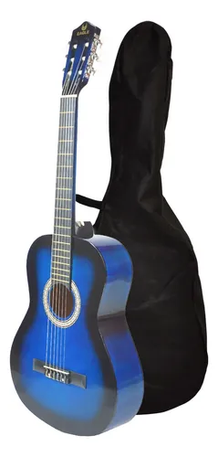 Guitarra Criolla Clasica Eagle 39 Funda Pua Curso Garantia