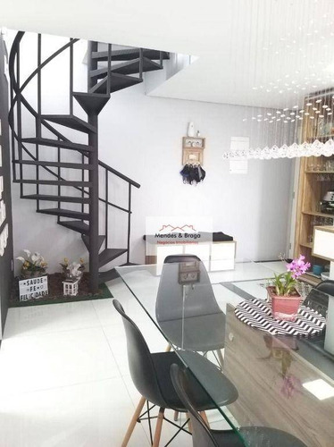 Imagem 10 de 30 de Cobertura Com 3 Dormitórios À Venda, 112 M² Por R$ 647.000,00 - Jardim Las Vegas - Guarulhos/sp - Co0031
