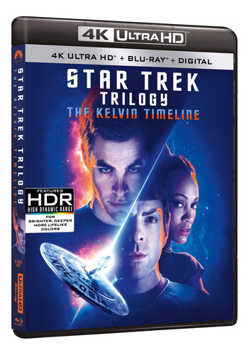 Star Trek Trilogy: La Linea De Tiempo De Kelvin (4k Uhd)