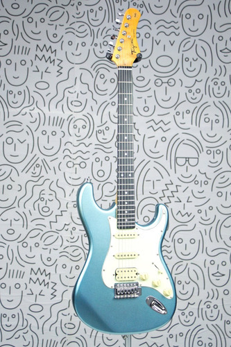Guitarra Tagima Tg 540 Woodstock Tw Series Lake Placid Blue Material do diapasão Technical Wood Orientação da mão Destro