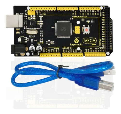 Placa Mega 2560 R3 Con Cable Usb Para Arduino