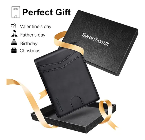Cartera Swanscout Para Airtag, Versión Con Clip Para Cartera