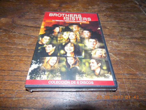 Dvd Orig Brothers And Sisters - Temporada 3 Completa Sellada
