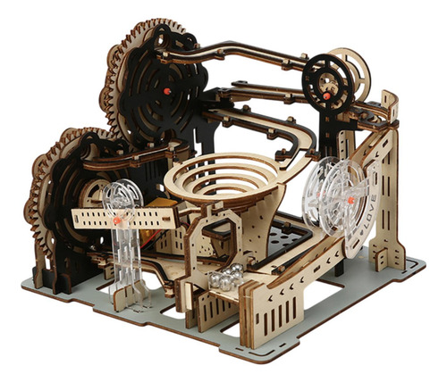 Rompecabezas De Madera 3d Marble Run, Montaña Rusa De