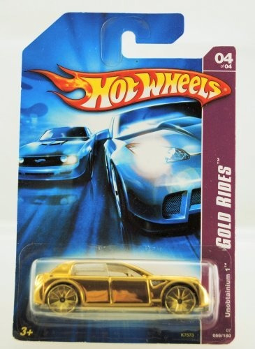 Hot Wheels 2006 Gold Rides Unobtainium 1 04 De 04 056180 Edi