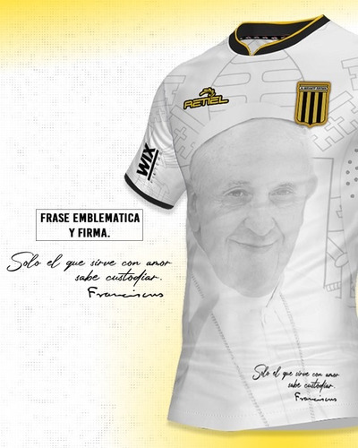 Camiseta Homenaje Papa Francisco Adulto