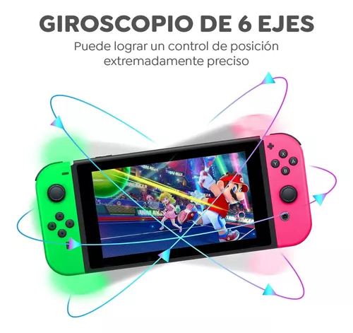 Mando Nintendo Joy-Con para switch, inalámbrico, rosado y verde