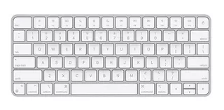 Teclado Bluetooth Apple Magic Keyboard A2450 Cor De Teclado Prata E Branco