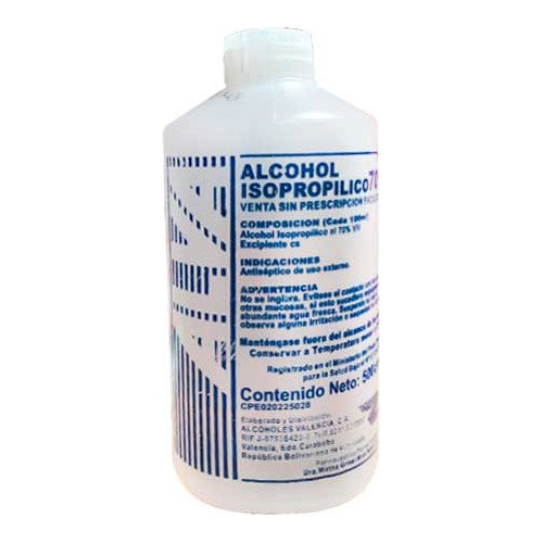 Zz Alcohol Isopropillico 250 Ml (1000 Ml)