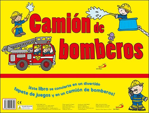Camion De Bomberos, de VV. AA.. Editorial Ediciones San Pablo, tapa dura en español