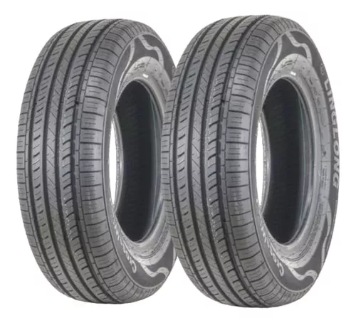 Kit 2 Pneu Aro 14 Novo Original 175/75r14 Ling Long Promoção