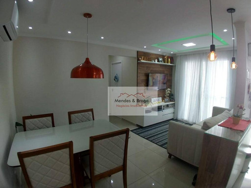 Imagem 4 de 30 de Apartamento Com 2 Dormitórios À Venda, 61 M² Por R$ 440.000,00 - Vila Augusta - Guarulhos/sp - Ap1886