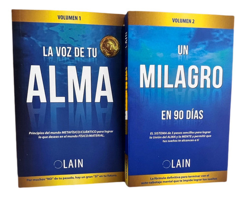 La Voz De Tu Alma + Un Milagro En 90 Dias - Lain Garcia