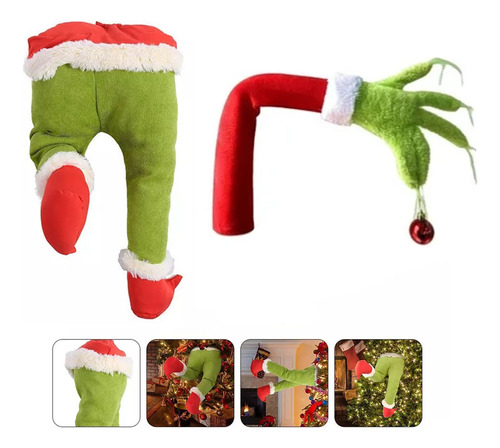 Grinch Figuras Decoracion Navideña De Árbol De Navidad A