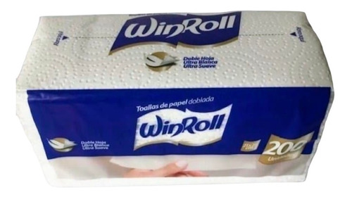 Toalla Papel Interfoliada Win Roll 200 Unidades