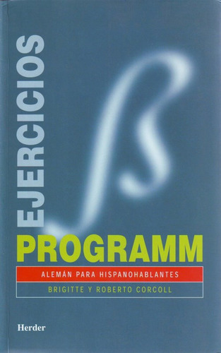 Programm, Alemán Para Hispanohablantes  -  Corcoll, Brigtte