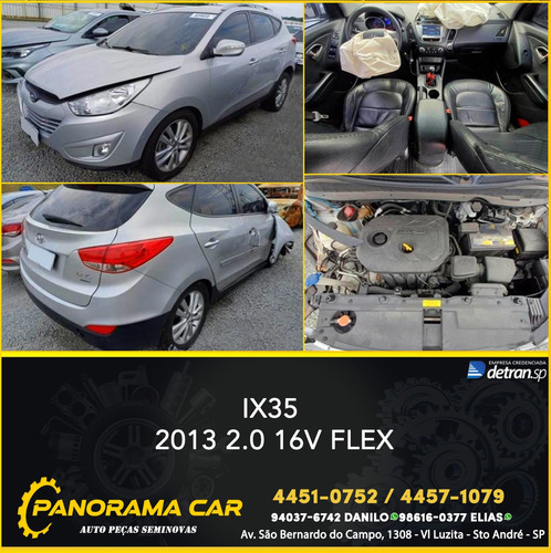 Ix35 2012 2.0 16v Flex P/peças Desmonte Panoramacar