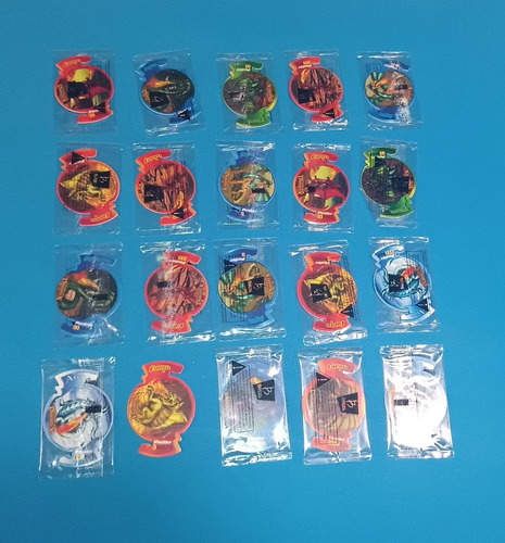 Lenguas De Dragonex Tipo Tazos Barcel Lote 95 Originales (Usado)
