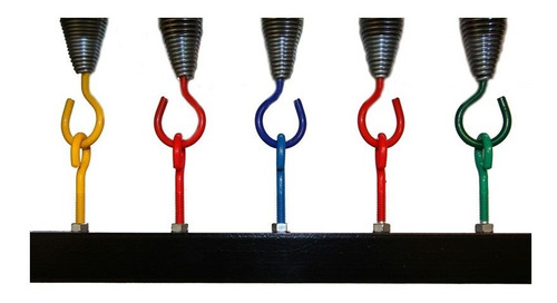 Imagen 3 de 5 de Resortes Pilates Reformer Colores A Elección X 15u.