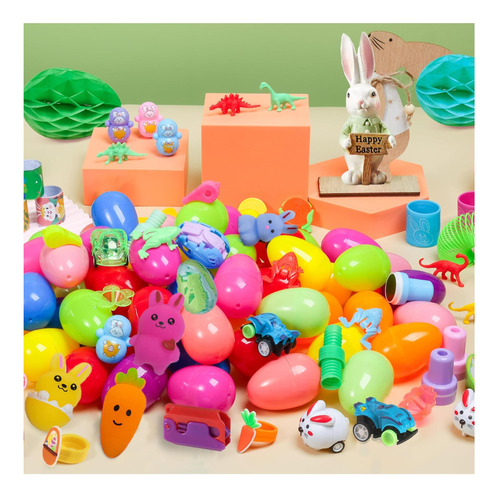 Toaper 160pcs Huevos De Pascua Prestados A Granel Con Huevos