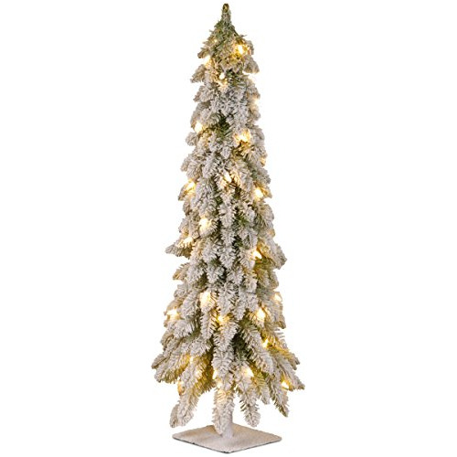 Mini Árbol Navidad Iluminado Luces Blancas Incorporadas 90cm