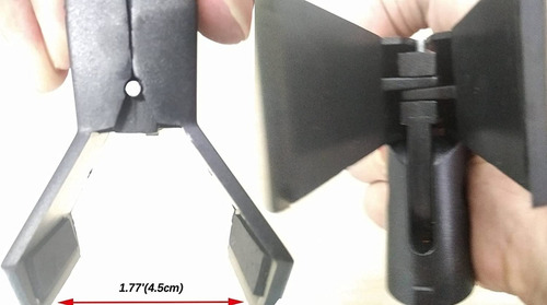 Soporte Pinza P Micrófono De Mano + Adaptador 1/4 Y 5/8