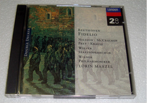 Nilsson Mccracken Prey Maazel Beethoven Fidelio Cd Doble