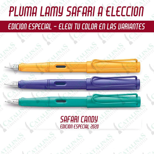 Pluma Lamy  Safari Edicion Especial Candy 2020 Microcentro 