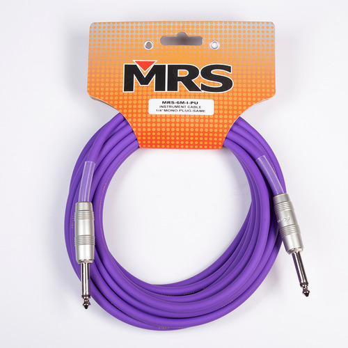 Cable Para Instrumento De 6 M 1/4 Mono Mrs-6m-i-pu Morrison