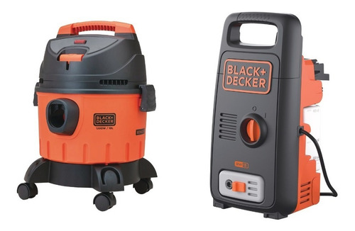 Combo Black + Decker Aspiradora Bdwd10 Y Hidrolavadora Bw13