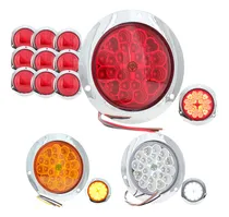 Comprar 10 Plafon 32 Led Redondo 4 Pulgadas Alta Baja Estrobo 12-24v