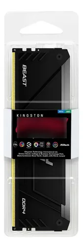 Memória Ram Kingston Fury Beast 16gb 3200mhz Rgb | MercadoLivre