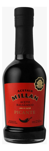 Aceto Balsamico Picante 250 Ml Acetaia Millan