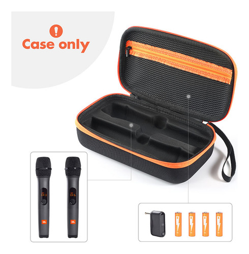 Estuche Almacenamiento Para Jbl Wireless Two Micrófonesystem
