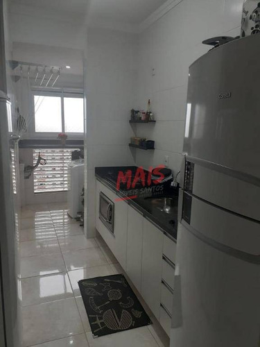 Imagem 9 de 18 de Apartamento Com 2 Dormitórios À Venda, 67 M² Por R$ 498.000,00 - Estuário - Santos/sp - Ap5705