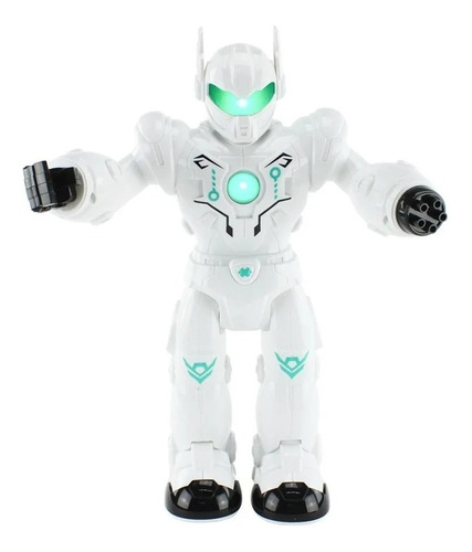 Robo Musical Gigante Anda Emite Som E Luzes Bbr Toys