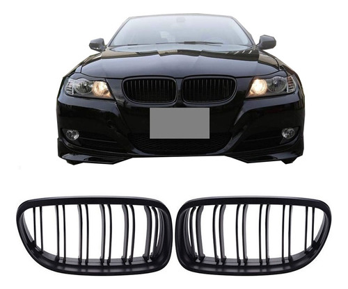 Parrilla Delantera De Coche Para Bmw Serie 3 E90 E91 2009-