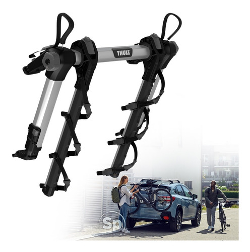 Imagen 1 de 10 de Thule Portabicicletas Outway Hanging 3 Sin Tiron Auto Sedan