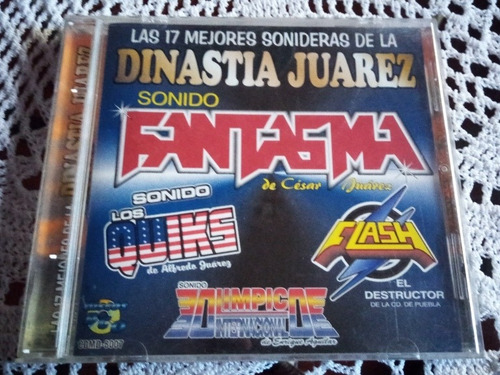 Cd 17 Mejores Sonideras Dinastía Juárez Fantasma Bailon Dco (Usado)