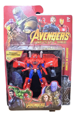 Juguete Robot Vehículo Transformable Avengers Transformers