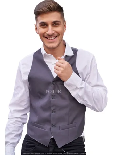 Chalecos De Vestir Hombre Gris MercadoLibre