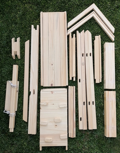 Mangrullo Begve En Madera Una Hamaca Madera
