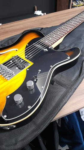 Imagem 7 de 8 de Guitarra Jay Turser Telecaster Jtdlx Thin Line Estilo Fender