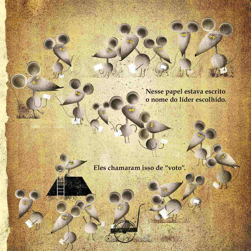 Ratolândia, de Méricourt, Alice. Editorial Editora Campos Ltda, capa dura em português, 2022