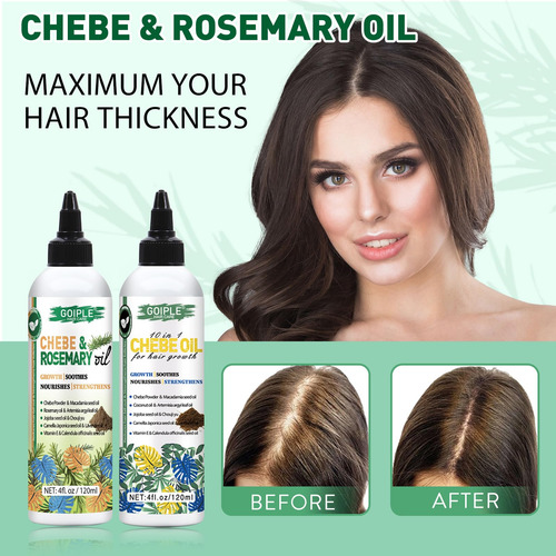Aceite Capilar Wozutunt Chebe & Rosemary Hair Growth 120 Ml