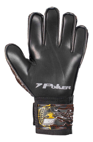 Imagem 7 de 10 de Luva Goleiro Futebol De Campo Semi Prof Multiterreno Skull